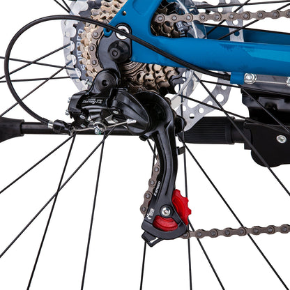 NNEDSZ Trinx M136 Pro 29er 21 Speed Mountain Bike MTB 29 Wheel Blue/White