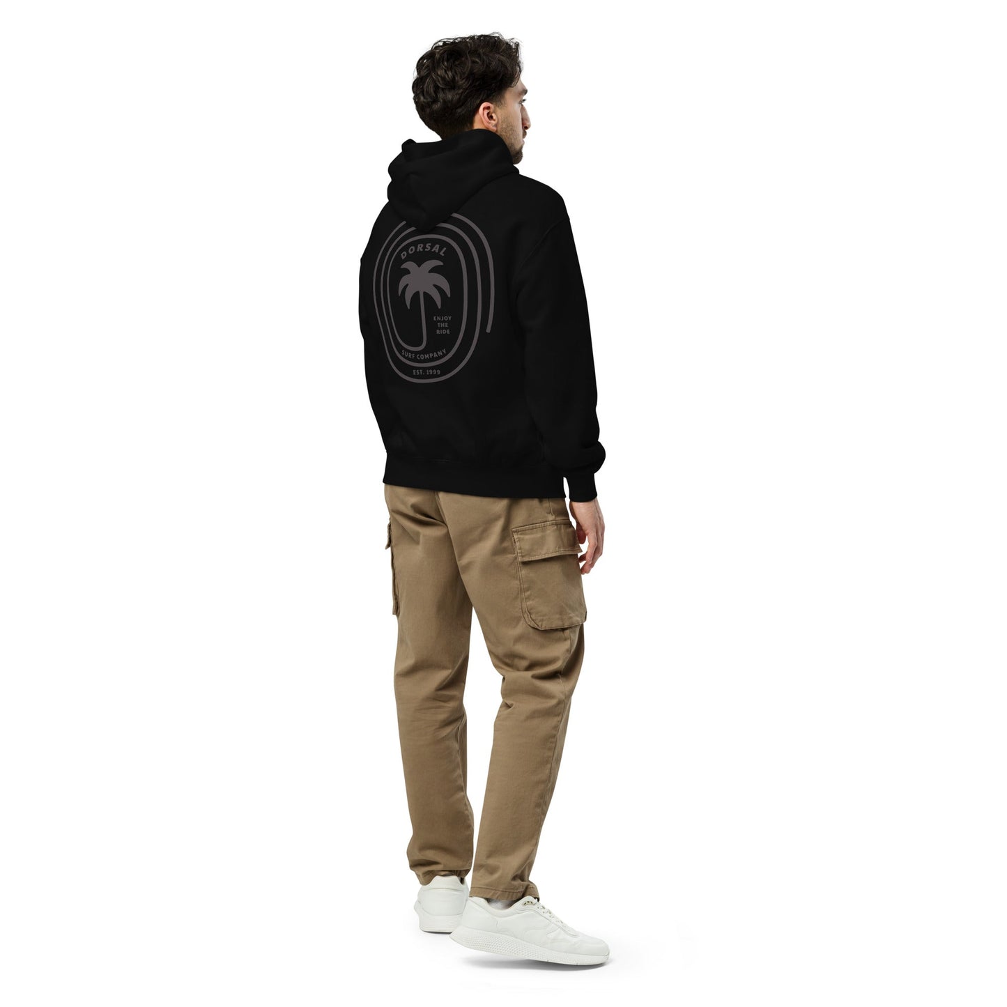 DORSAL Palm Non-Fade Unisex Pull Over Hoodie