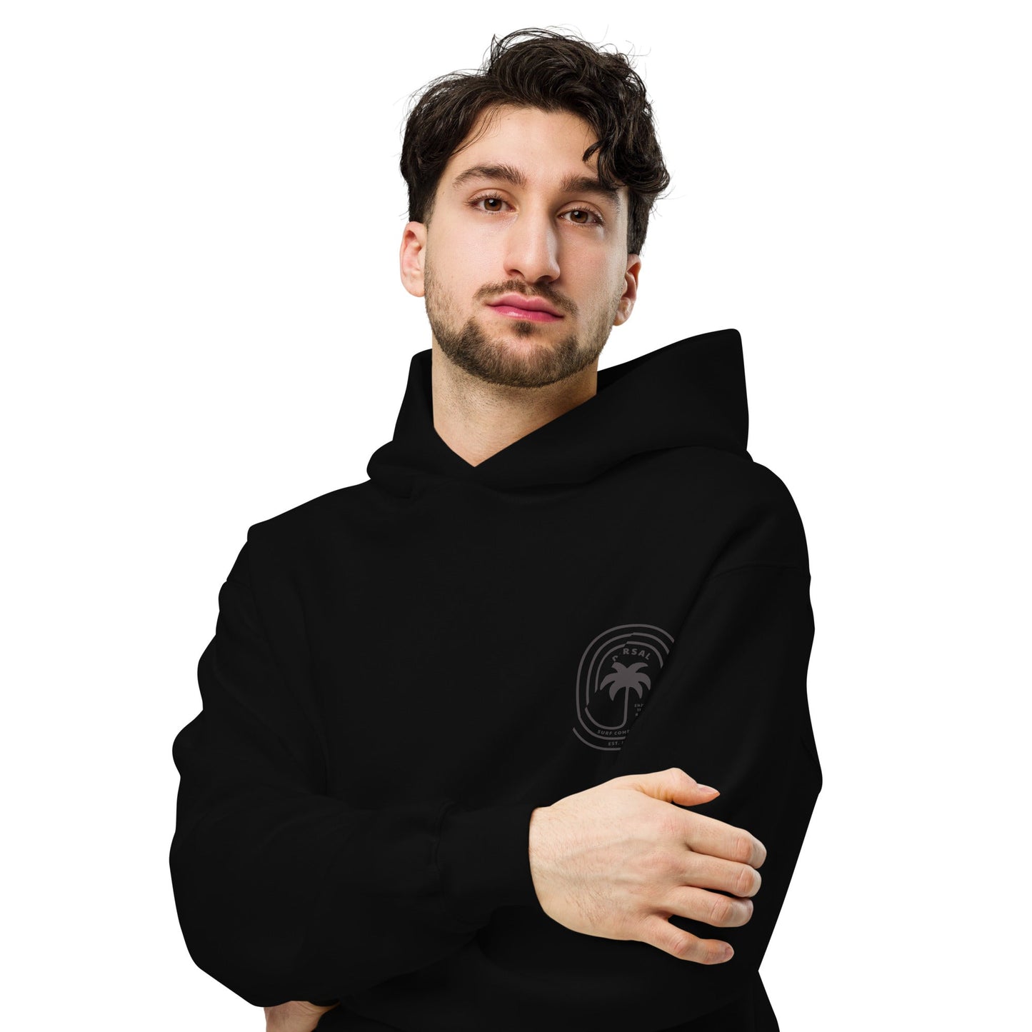 DORSAL Palm Non-Fade Unisex Pull Over Hoodie